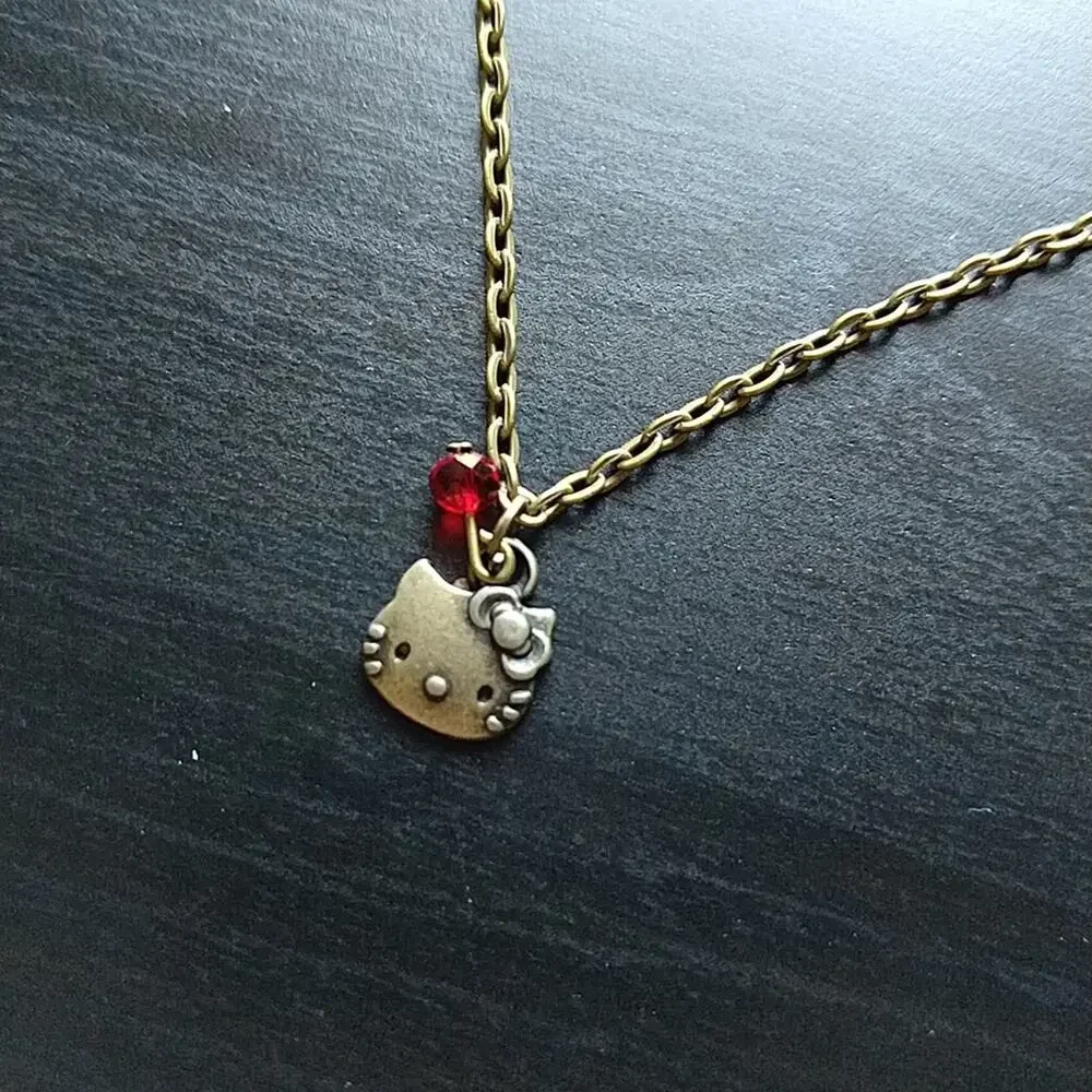 Anklet, Hello Kitty Brass 11
